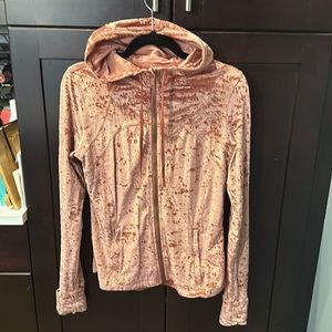Lululemon Hooded Define Jacket Crushed Velvet